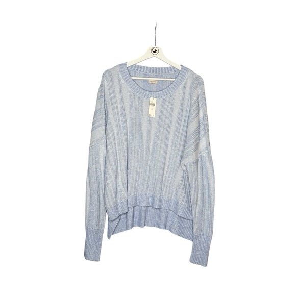 Anthropologie NWT XL Pilcro knit high low pullover sweater - Picture 4 of 11